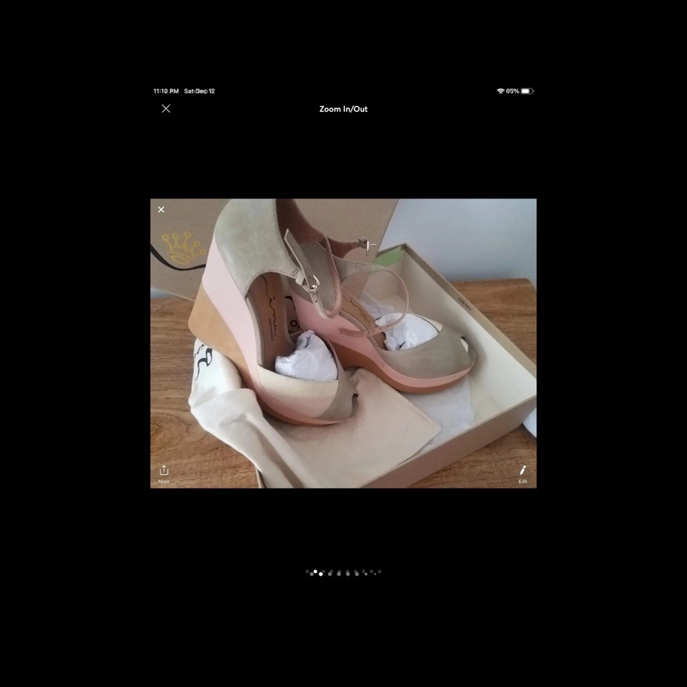 beautiful nina shari kaki  shoes